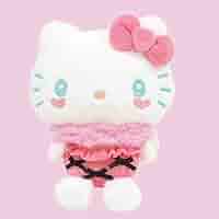 希少レア　ハローキティ　エンジェル　ぬいぐるみカレンダー2005 レトロ　ケース ハローキティ ぬいぐるみ 2個セット レア レトロ 希少